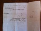 Lettre autographe signée du 14 janvier 1790. (Les dimes ecclésiastiques). DE BAUX - PHILIBERT - JUGLAR. Les Commissaires des Communes de Provence.