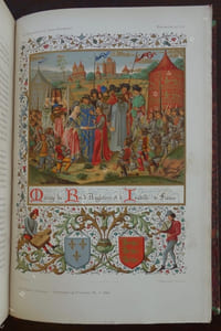 Les chroniques de J. Froissart. Édition abrégée avec texte rapproché du français moderne par Mme de Witt, née Guizot