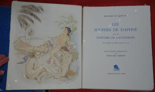 Les soupers de Daphné suivis des dortoirs de Lacédémone. Texte intégrale de l'édition de 1740