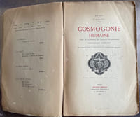 Cosmogonie humaine. Essai de synthèse des sciences divinatoires. Chiromantie complète. Clé de la physiognomonie, de la phrénologie, de la graphologie, du symbolisme et de l'architecture religieuse