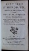 Histoire d'H&eacute;rodien, traduite du grec en fran&ccedil;ois ; avec des remarques sur la traduction. Par M. l'Abb&eacute; Mongault (...). H&Eacute;RODIEN, MONGAULT ...
