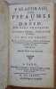 Paraphrase des pseaumes de David en vers fran&ccedil;ois (...), et mis en chant par Thomas Gobert, Maistre de musique de la Chapelle du Roy, & Chanoine de la ...