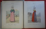 Costumes des femmes du Pays de Caux et de plusieurs autres parties de l'ancienne province de Normandie. LANTÉ (Louis Marie)