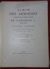 Album de l'armorial du Premier Empire. 1808-1815. (Album des armoiries concédées par lettres-patentes de Napoléon 1er. 117 planches - 3504 blasons). ...