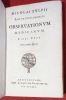 Nicolai Tulpii Amstelredamensis Observationum Medicarum. Libri Tres cum aeneis figuris. TULP (Nicolaes)