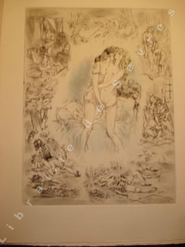 Symphonies amoureuses. Suite de seize gravures à la pointe sèche réhaussées. COLLOT (André)