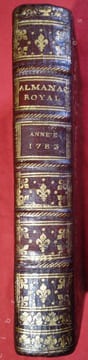 Almanach Royal, année M.DCC.LXXXIII. undefined