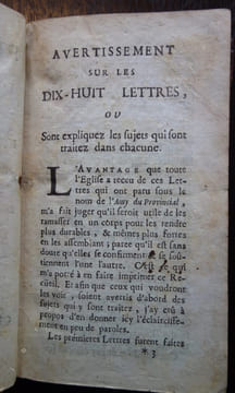 Les Provinciales ou Lettres écrites par Louis de Montalte à un provincial de ses amis et aux RR. PP. Jésuites. Dixième Edition, corrigée & augmentée ...