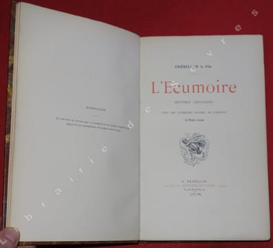 L'Ecumoire. Histoire Japonaise avec les curieuses figures de l'édition : A Pékin (1733). CRÉBILLON fils