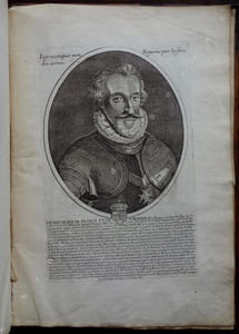Portraits des Rois de France. Avec un sommaire discours contenant Les principales actions de leur Regne, Leurs naissances, Mariages, Decez et autres Remarques Curieuses. Depuis Pharamond Iusques au Roy Louis XIIII