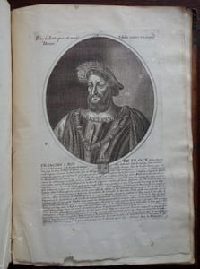 Portraits des Rois de France. Avec un sommaire discours contenant Les principales actions de leur Regne, Leurs naissances, Mariages, Decez et autres Remarques Curieuses. Depuis Pharamond Iusques au Roy Louis XIIII