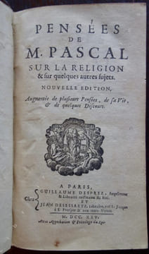 Pensées de Pascal sur la religion, & sur quelques autres sujets. Nouvelle édition. Augmentée de plusieurs pensées, de sa vie, & de quelques discours. ...