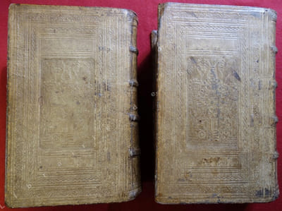 Operum Aristotelis stagiritae Philosophorum omnium longè principis nova editio, Gracè & Latinè (Titre écrit également en caractères grecs) Tomus I. Operum Aristotelis Tomus II. Librorum Aristotelis qui non Extant, Fragmenta Quaedam. Item (...)