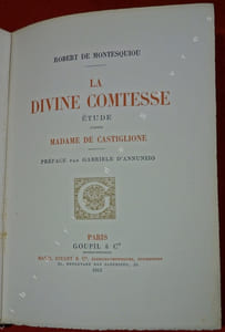 La divine comtesse. Etude d'après Madame de Castiglione