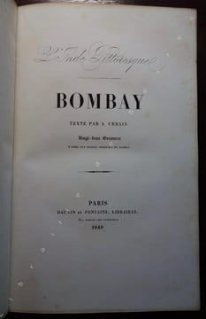 L'Inde pittoresque. - Bombay. URBAIN (A.)