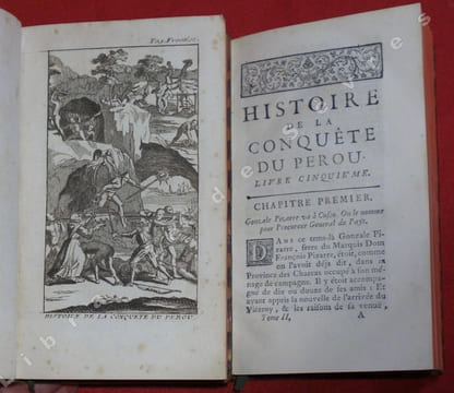 Histoire de la découverte et de la conquête du Pérou. Traduite de l'espagnol (...). ZARATE (Augustin de)