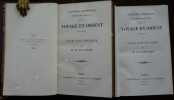 Souvenirs, impressions, pensées et paysages pendant un voyage en Orient (1832-1833), ou notes d'un voyageur. LAMARTINE (Alphonse de)