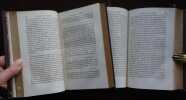 Souvenirs, impressions, pensées et paysages pendant un voyage en Orient (1832-1833), ou notes d'un voyageur. LAMARTINE (Alphonse de)