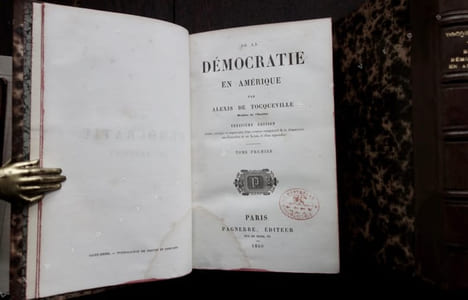 De la démocratie en Amérique. TOCQUEVILLE (Alexis de)