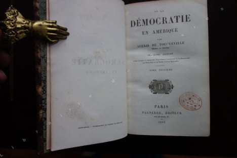 De la démocratie en Amérique. TOCQUEVILLE (Alexis de)