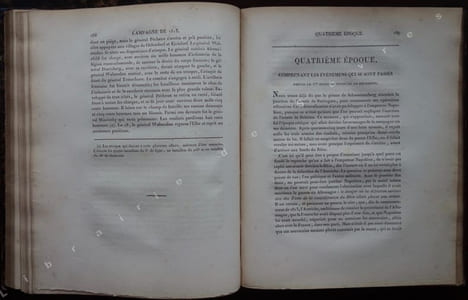 Histoire de la guerre soutenue par les français en Allemagne en 1813 ; avec un atlas militaire. VAUDONCOURT (Général Guillaume de)