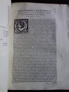 Julii Firmici Materni iunioris siculi V. C. ad Mavortium Lollianum Astronomicon Lib. VIII per Nicolaum Prucknerum Astrologum nuper ab innumeris mendis uindicati. His accesserunt Claudii Ptolemaei Pheludiensis Alexandrinu (..) quod Quadripartitum uocant, Lib. IIII. De inerrantium stellarum significationibus Lib. I. Centiloquium eiusdem. Ex Arabibus et Chaldeis(...)