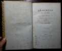 Anacréon Français-Grec, suivi de Pièces Anacréontiques de Bion, Théocrite, etc., des poésies de Sapho et d'un spécimen de l'Homère français-grec et du ...