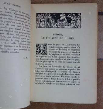 Le livre des vikings d'après les anciennes sagas. GUYOT (Ch.) , WEGENER (E.)