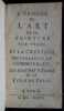 L'origine de l'art de la peinture sur verre, et la création des verreries, et communauté des maistres vitriers de la ville de Paris. M. C.
