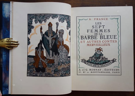 Les sept femmes de Barbe Bleue et autres contes merveilleux. FRANCE (Anatole)