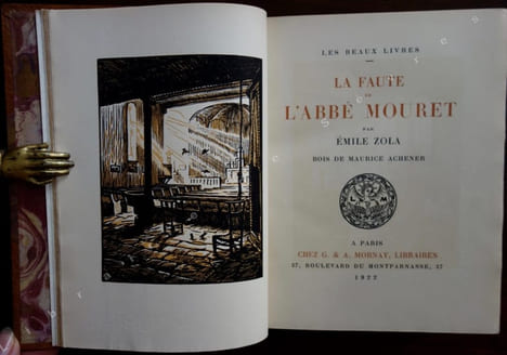 La faute de l'abbé Mouret. ZOLA (Emile)