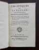 Les époques de la nature, par Monsieur le comte de Buffon, intendant du Jardin & du cabinet du Roi, de l'Académie Françoise, de celle des sciences, ...