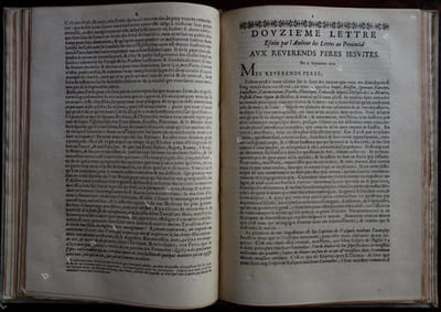 Les Provinciales ou lettres écrites par Louis de Montalte à un provincial de ses amis et aux RR. PP. Jésuites