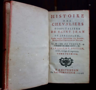 Histoire des Chevaliers Hospitaliers de Saint Jean de Jérusalem, apelez depuis Chevaliers de Rhodes, & d'aujourd'hui Chevaliers de Malthe (...)
