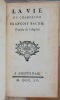 La vie du chancelier Fran&ccedil;ois Bacon. Traduite de l'anglois. MALLET (David)