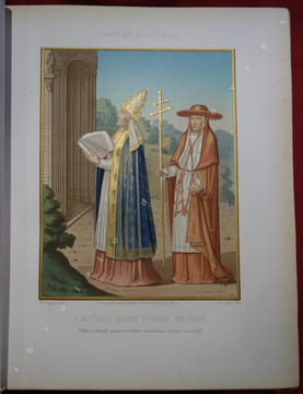 Les Arts somptuaires. Histoire du costume et de l'ameublement, et des arts et industries qui s'y rattachent. (...).. LOUANDRE (Ch.)