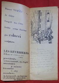 Les Reverberes. Anthologie, poemes, dessins. Catalogue de la 1re exposition (...)
