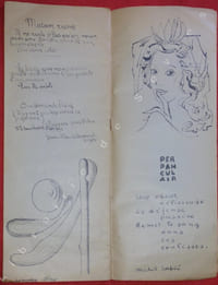 Les Reverberes. Anthologie, poemes, dessins. Catalogue de la 1re exposition (...)