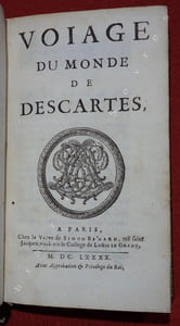 Voiage (voyage) du Monde de Descartes