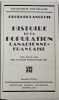 Histoire de la population canadienne-française, Prix David 1934, Prix d'Action intellectuelle 1935, 2e édition. LANGLOIS, Georges