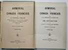Armorial du Canada français, avec une introduction par l'abbé A. Couillard Després, illustrations par Alfred Asselin, - Première et Deuxième séries. ...