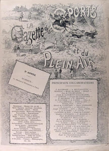 Revue : La Gazette des sports et du plein air.