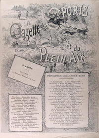 Revue : La Gazette des sports et du plein air.