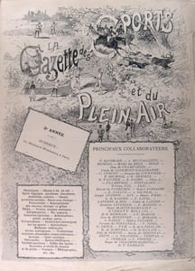 Revue : La Gazette des sports et du plein air.