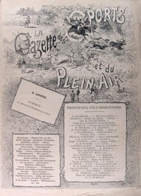 Revue : La Gazette des sports et du plein air.