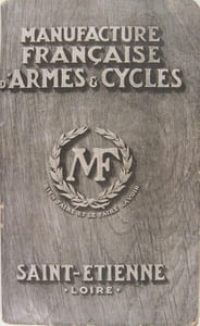 (MANUFRANCE) Manufacture française d’armes & cycles 1927