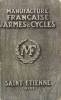 (MANUFRANCE) Manufacture française d’armes & cycles 1927. (Catalogue) MANUFRANCE