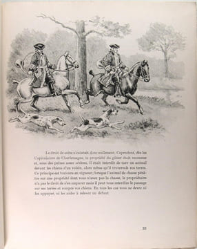 Animaux de vénerie et chasse aux chiens courants. OBERTHUR Joseph