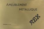 Ameublement métallique - album n°10. ( CATALOGUE ) REX (meuble métal Industriel)