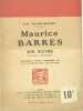 Maurice BARRES. FAURE BIGUET J. N.